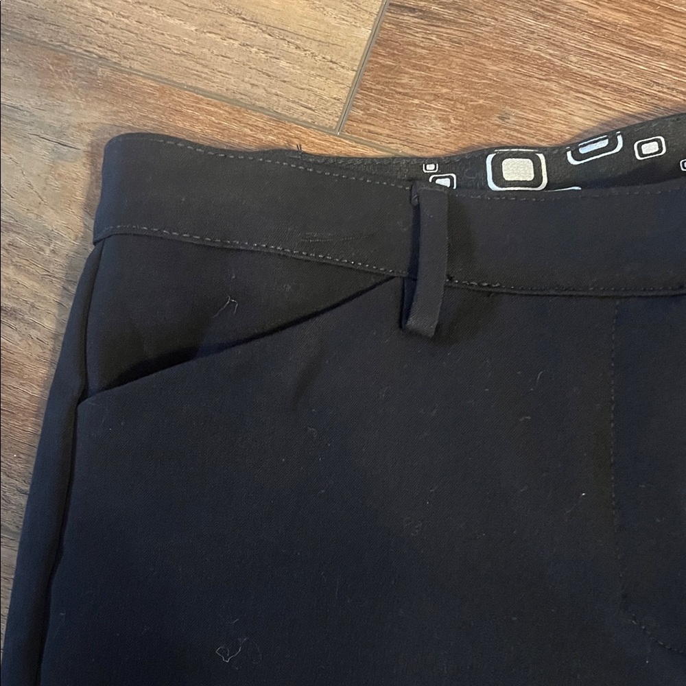Sz 10 Bandolino Black Comfort Stretch waistband black trousers Pants - Picture 3 of 7